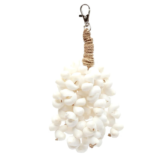 The Kai Shell Keychain - White - Remood furniture living
