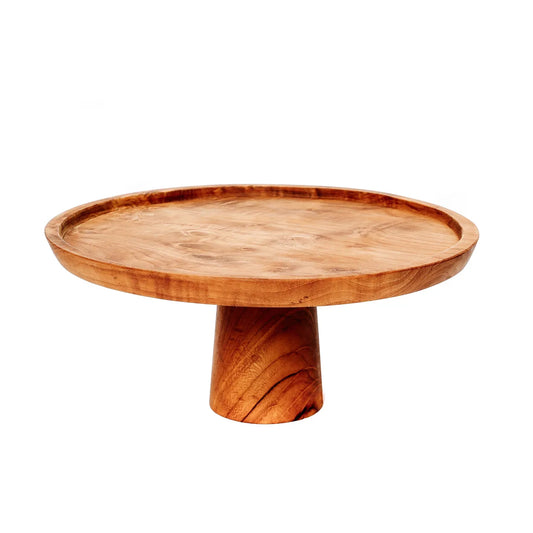 The Teak Root Cake Dish - L - Remood furniture living
