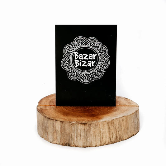 The Teak Root Card Holder - Remood furniture living