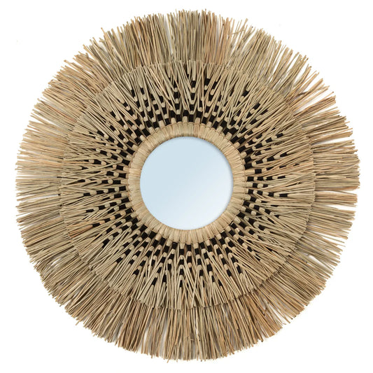 The Havana Mirror - Natural Black - L - Remood furniture living
