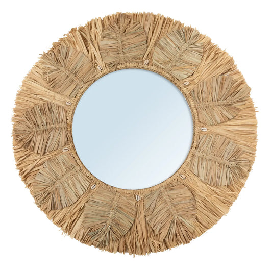 The Palm Tree Mirror - Natural - M - Remood furniture living