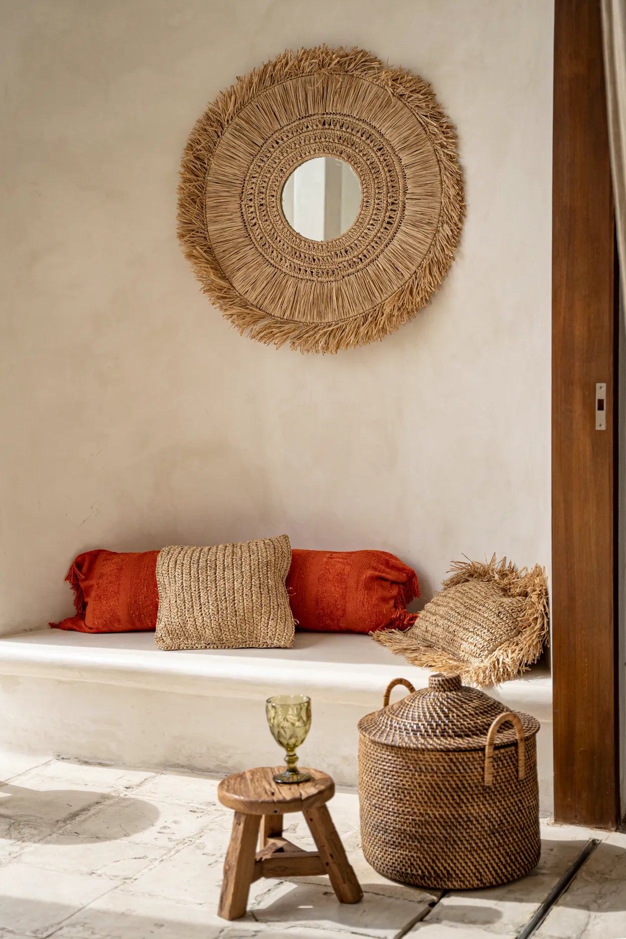 The Yuki Mirror - Natural - L - Remood furniture living