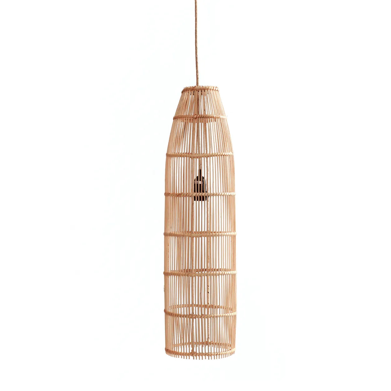 The Fish Trap Pendant - Natural - L - Remood furniture living