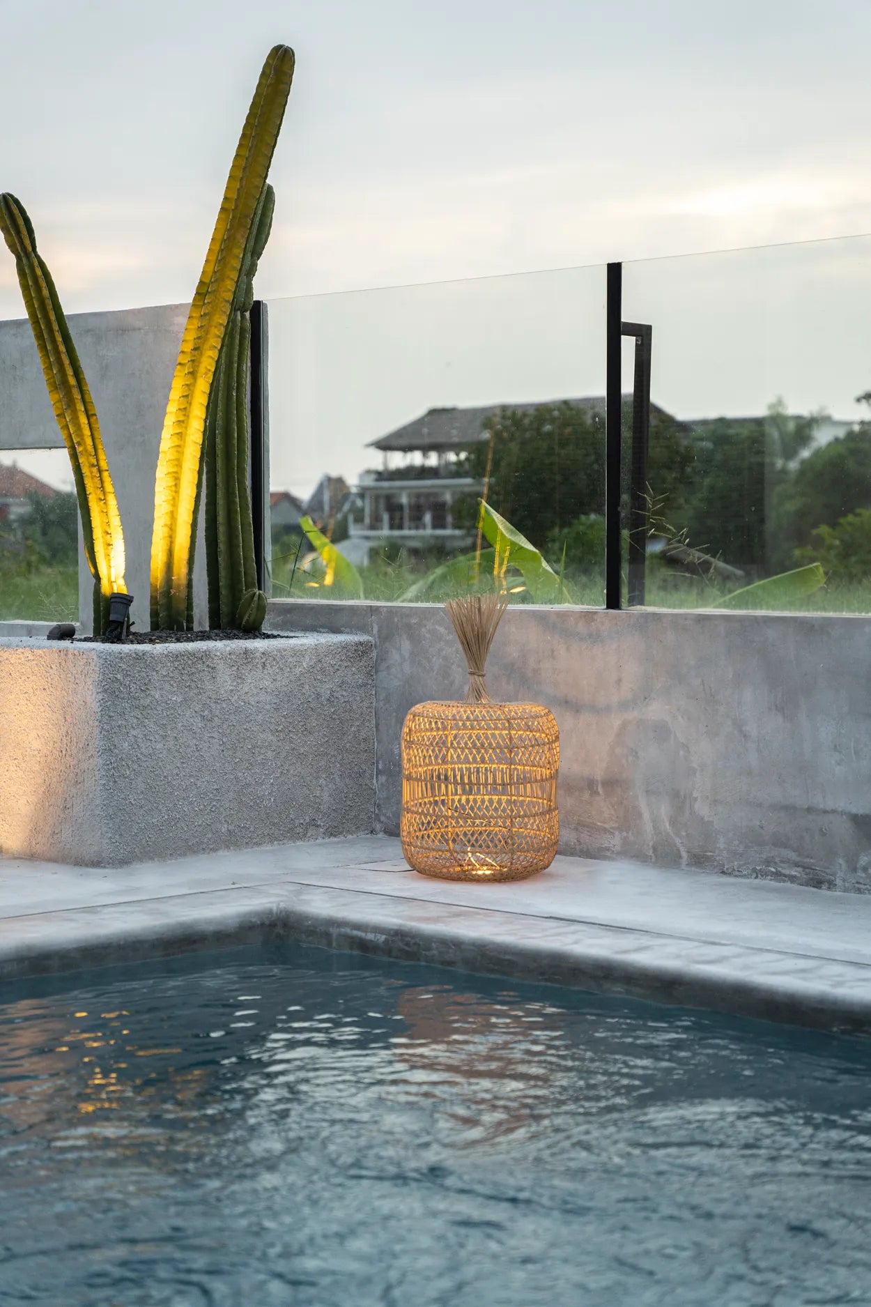 The Dumpling Floor Lamp - Pendant - Natural - L - Remood furniture living