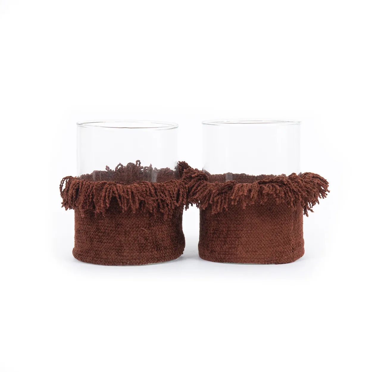 The Oh My Gee Candle Holder - Burgundy Velvet - L - Remood furniture living