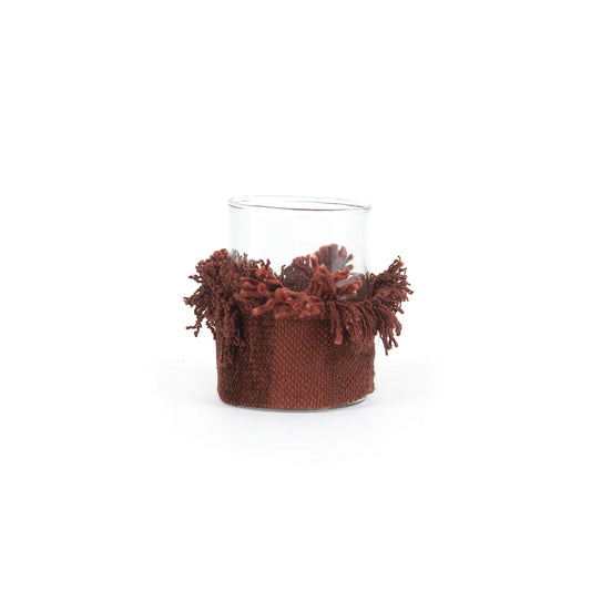 The Oh My Gee Candle Holder - Burgundy Velvet - M - Remood furniture living