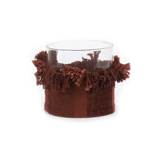 The Oh My Gee Candle Holder - Burgundy Velvet - XL - Remood furniture living