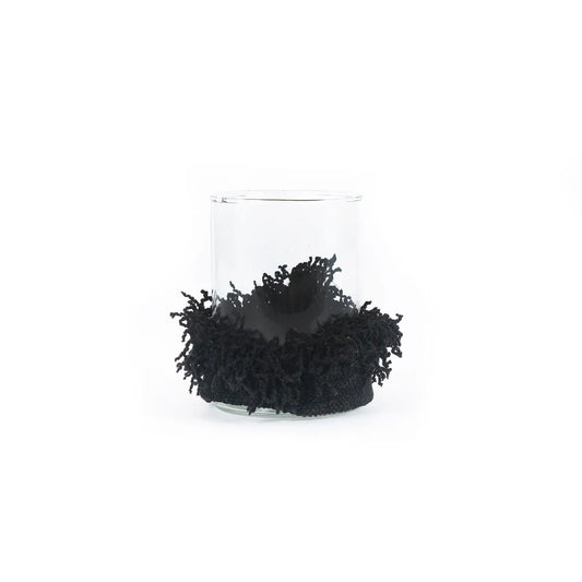 The Oh My Gee Candle Holder - Black Velvet - M - Remood furniture living