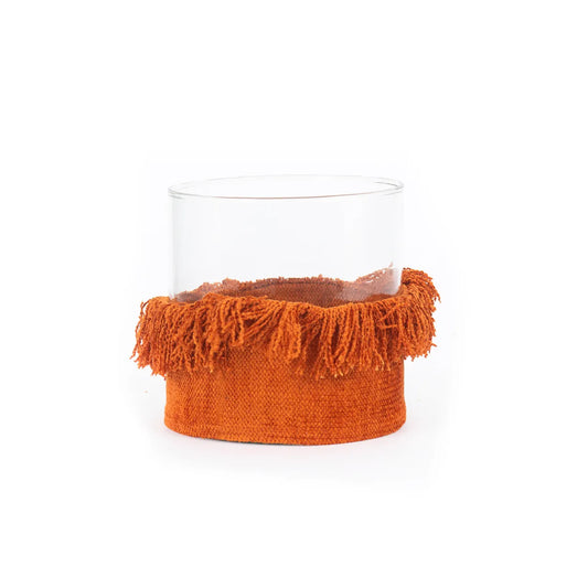 The Oh My Gee Candle Holder - Rust Velvet - XL - Remood furniture living