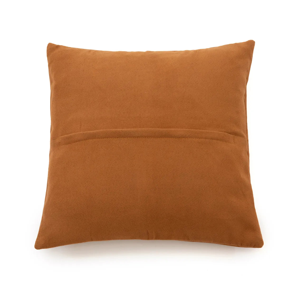 The Four Panel Leather Cushion Cover - Camel - 40x40 - Remood furniture living