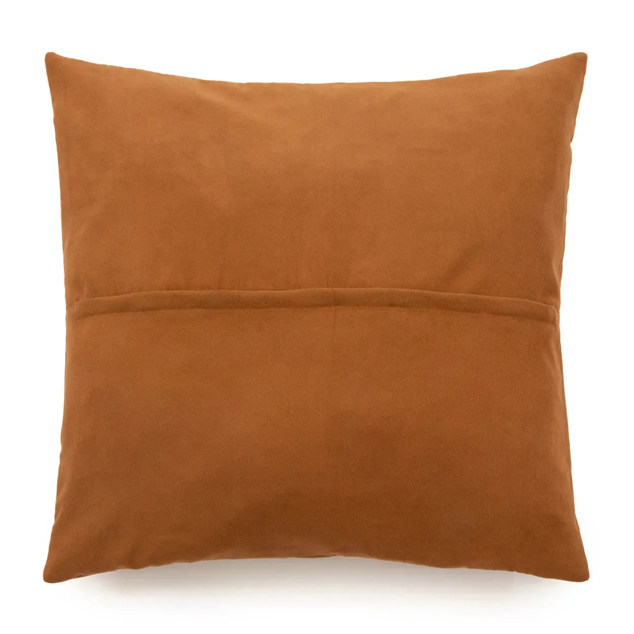 The Four Panel Leather Cushion Cover - Camel - 60x60 - Remood furniture living