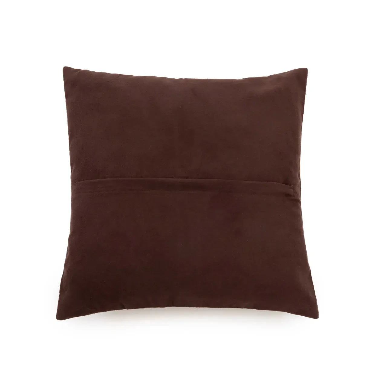 The Four Panel Leather Cushion Cover - Choco - 40x40 - Remood furniture living