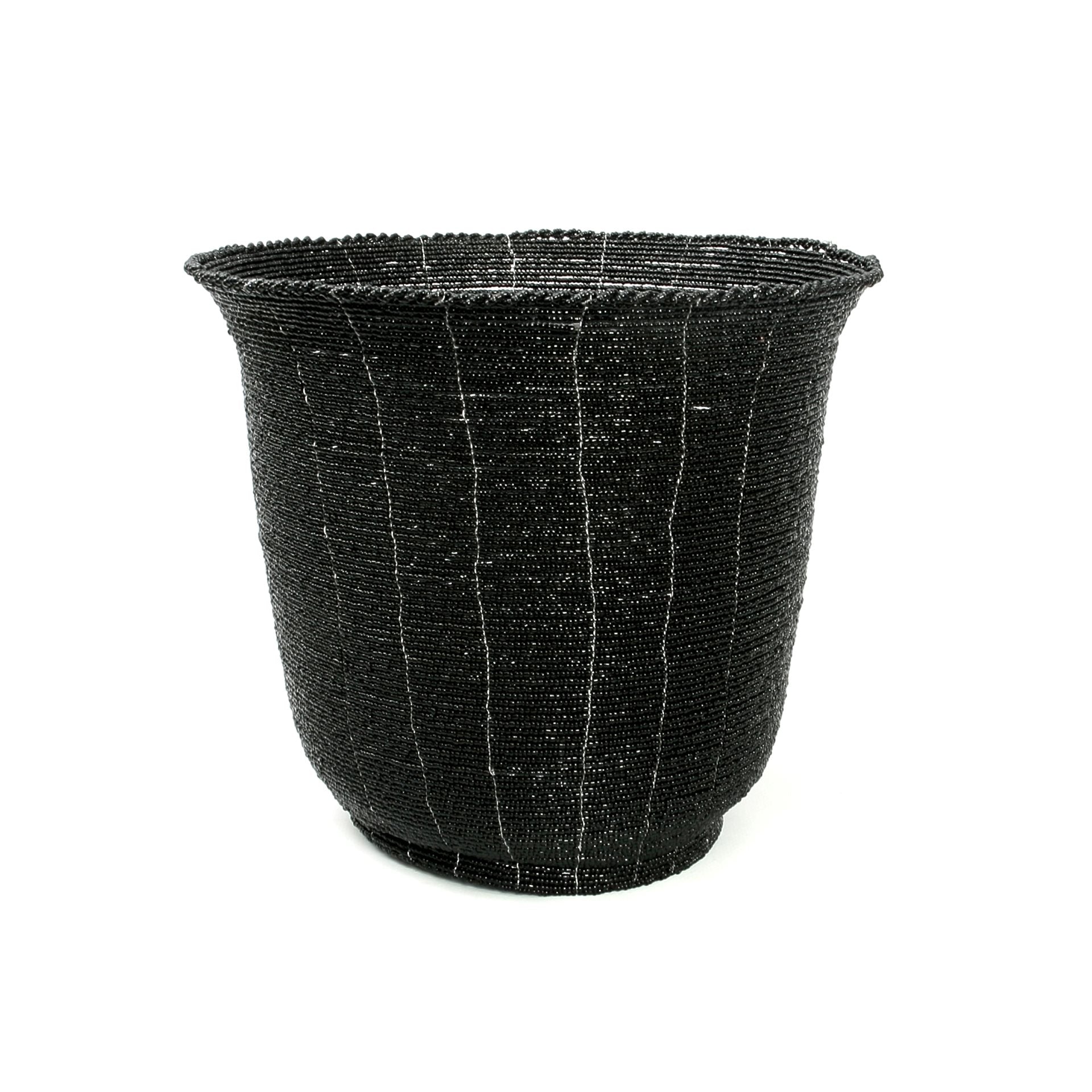 The Beaded Bowl High - Black - L - Remood furniture living