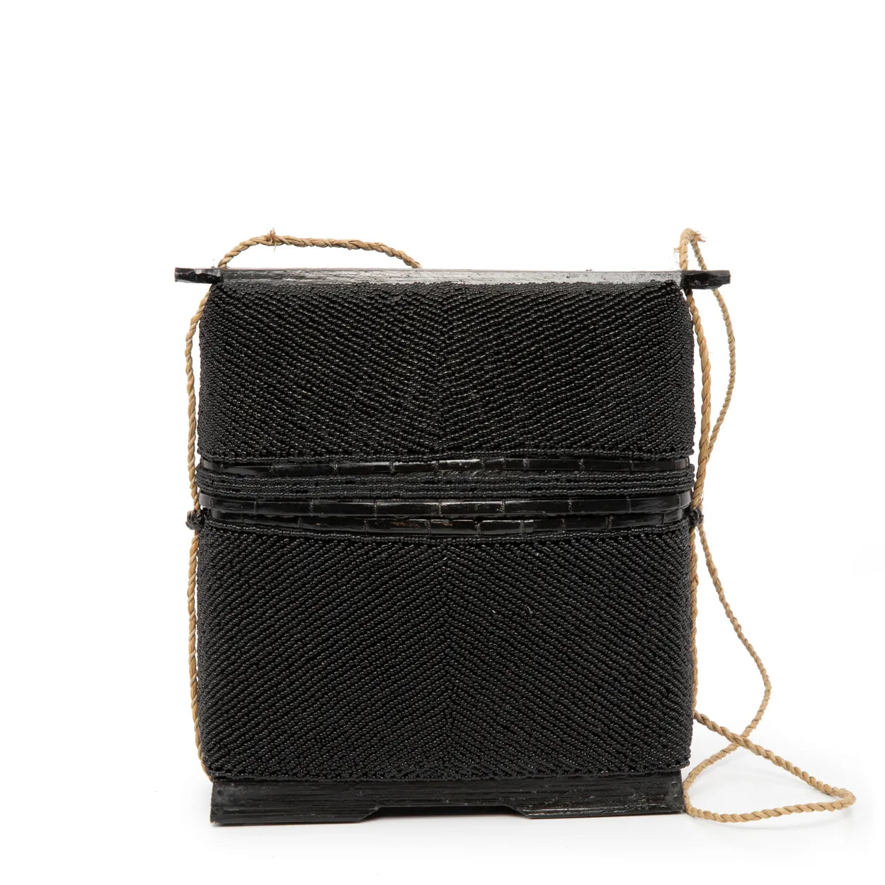 The Beaded Treasure Box - Black - Remood furniture living