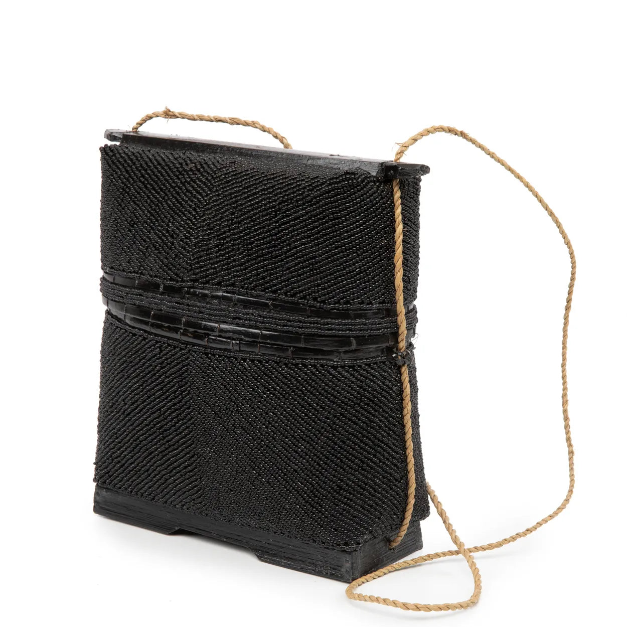 The Beaded Treasure Box - Black - Remood furniture living