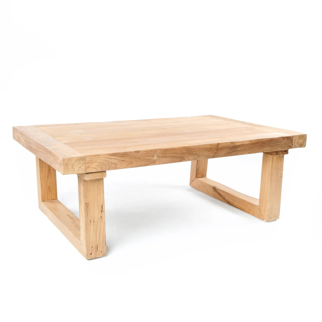 The Reclaimed Teak Coffee Table - Natural - Remood furniture living
