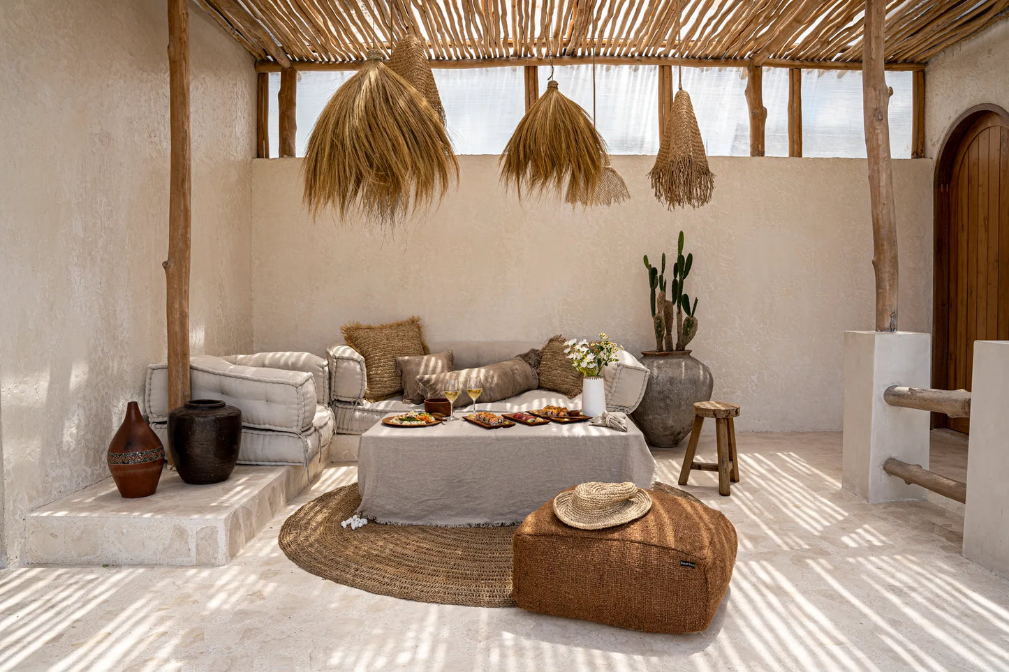 The Rayung Hut Pendant - Natural - M - Remood furniture living