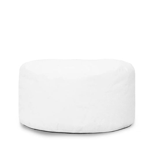White Inner Pouffe Round - Ø60 - Remood furniture living