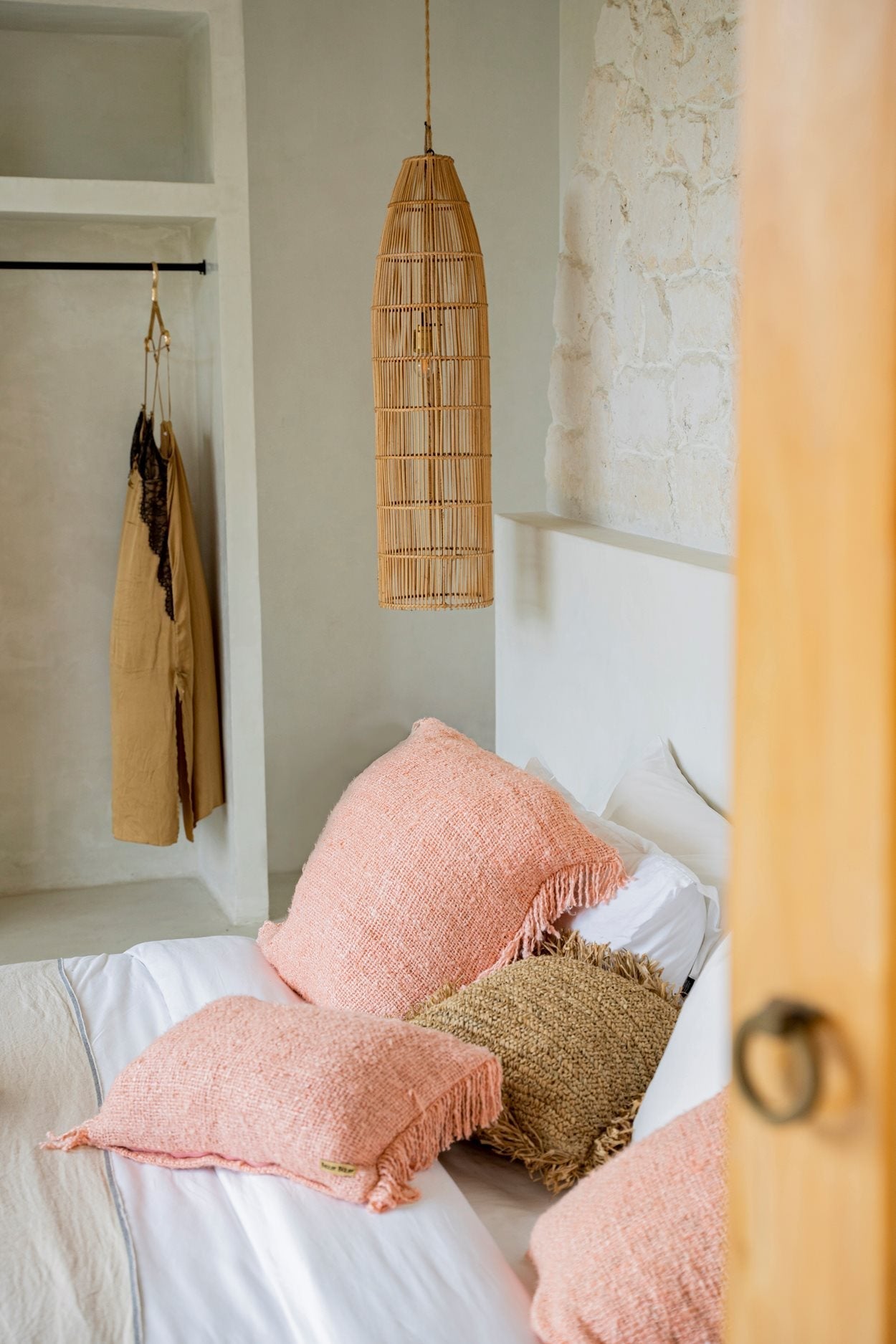 The Fish Trap Pendant - Natural - L - Remood furniture living