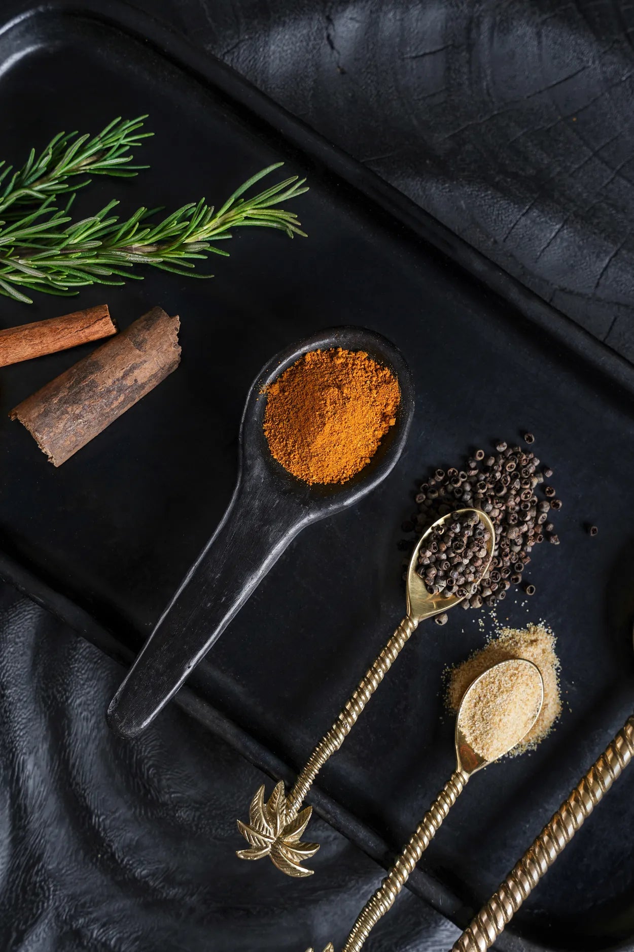 The Palm Tree Tea Spoon - Gold - Remood furniture living
