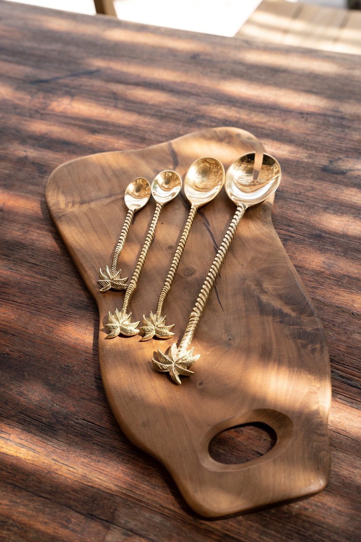 The Palm Tree Salad Fork - Gold - Remood furniture living