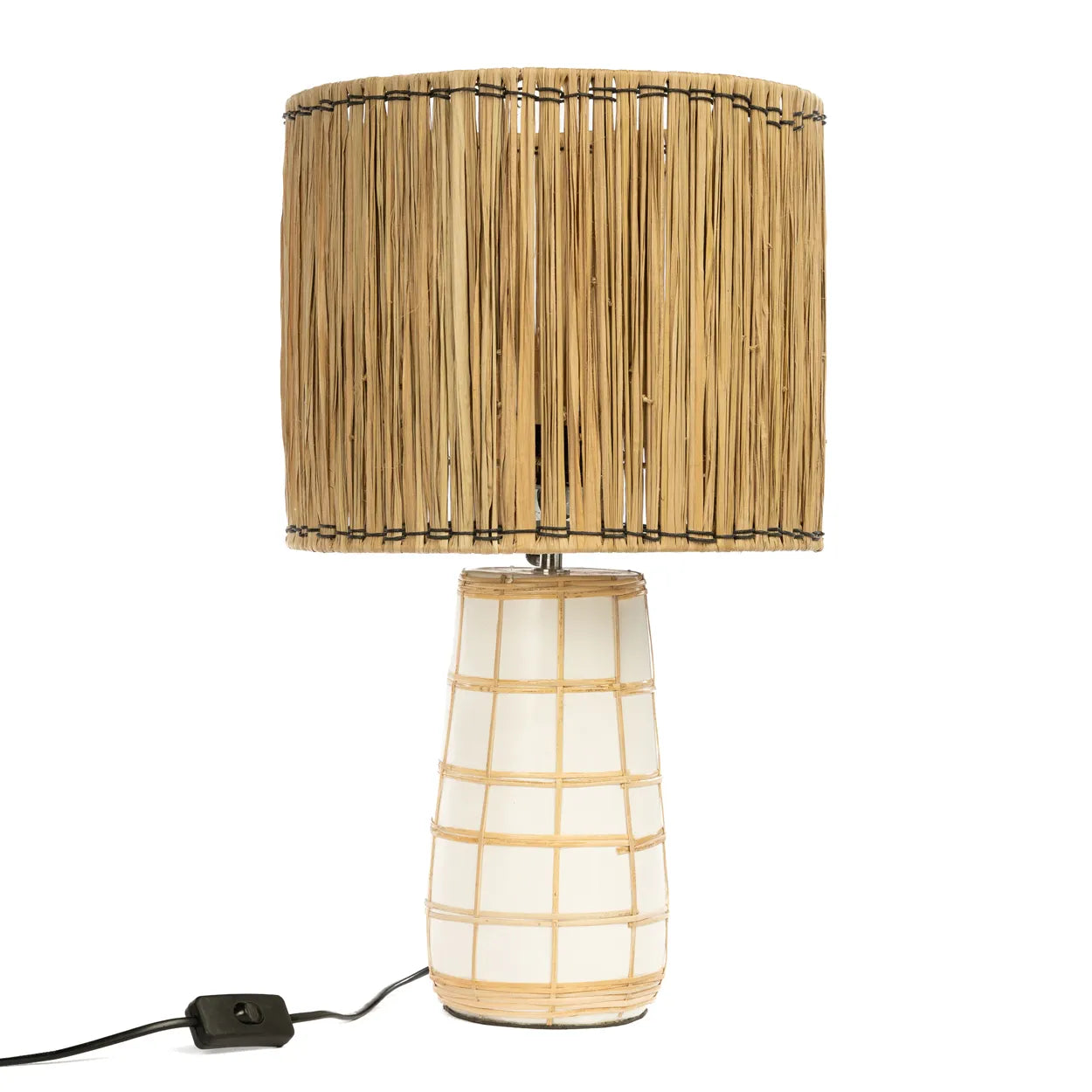 The Molokai Table Lamp - White Natural - Remood furniture living