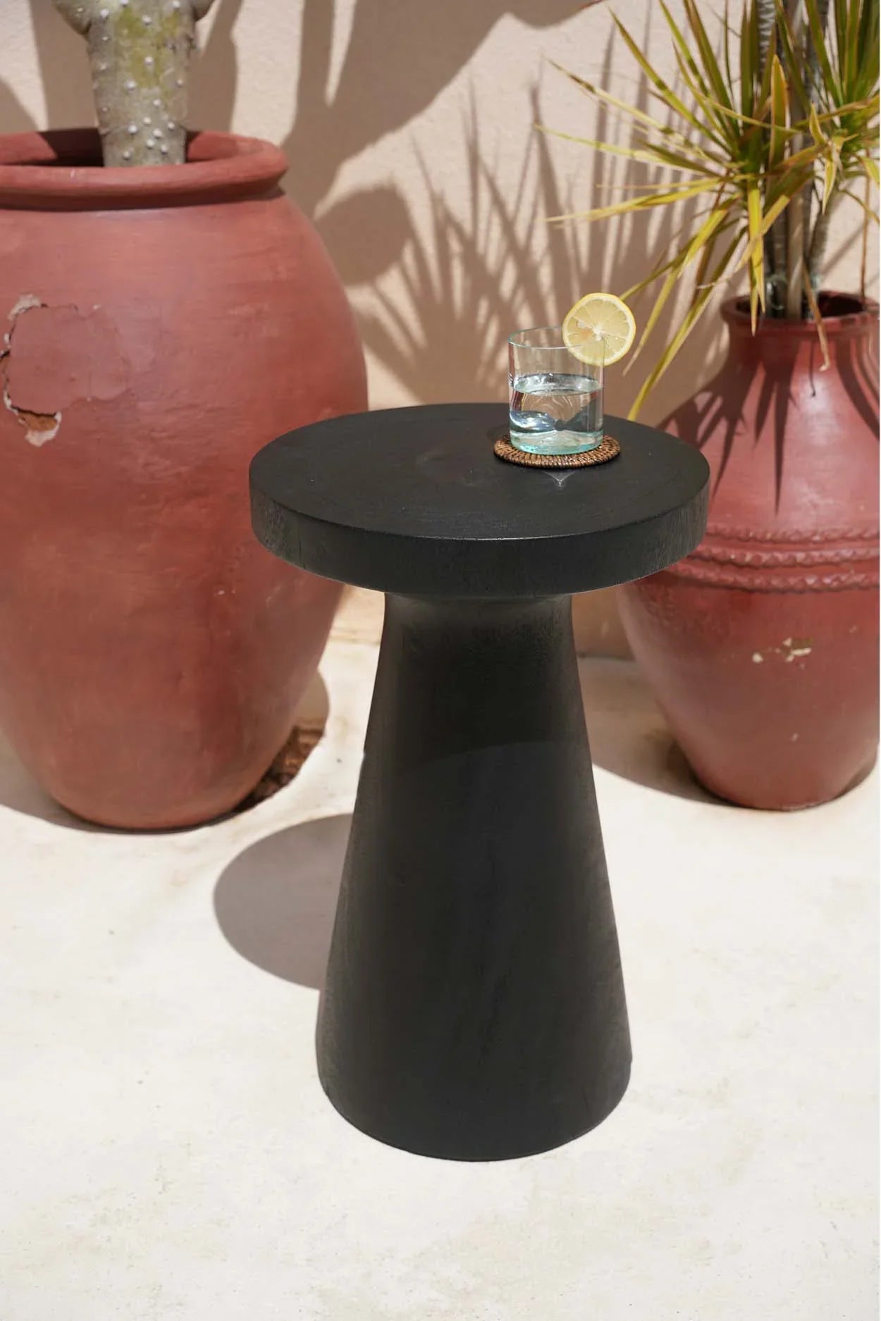 The Fiji Side Table - Black - Remood furniture living
