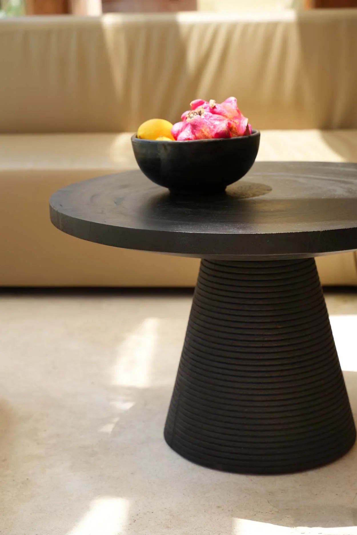 The Burned Bowl - Black - L - Remood furniture living