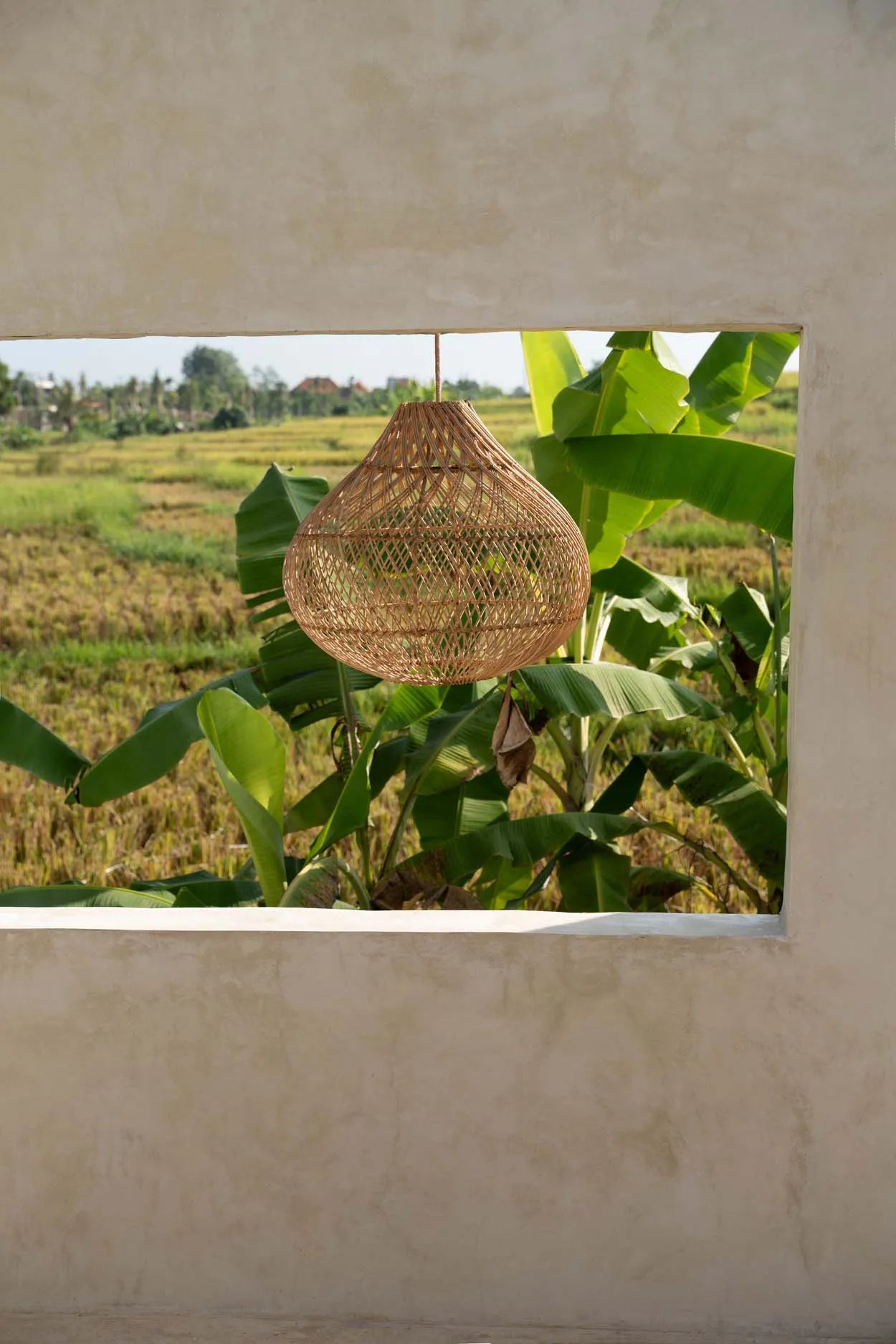 The Bottle Pendant - Natural - M - Remood furniture living