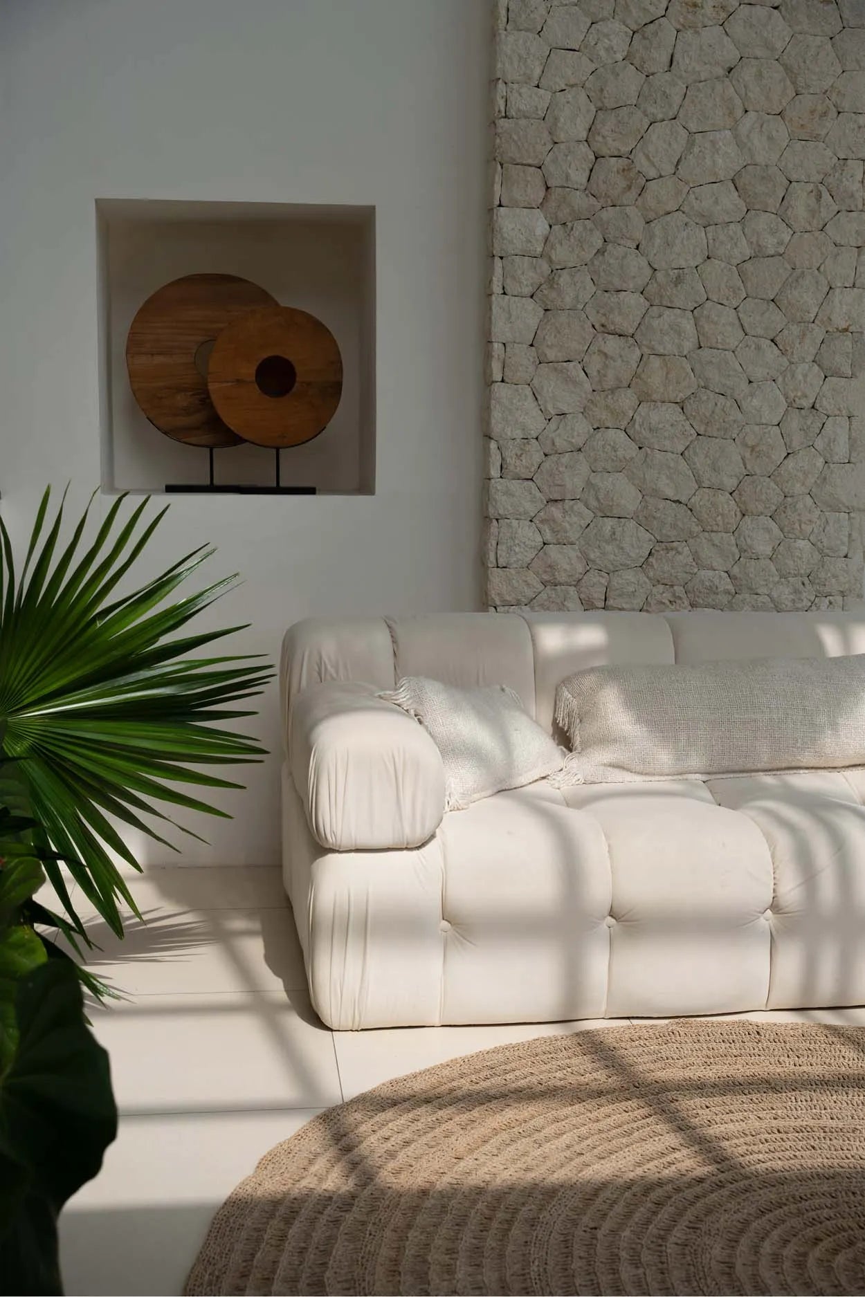 The Oh My Gee Cushion Cover - Cream - 35x100 - Remood furniture living