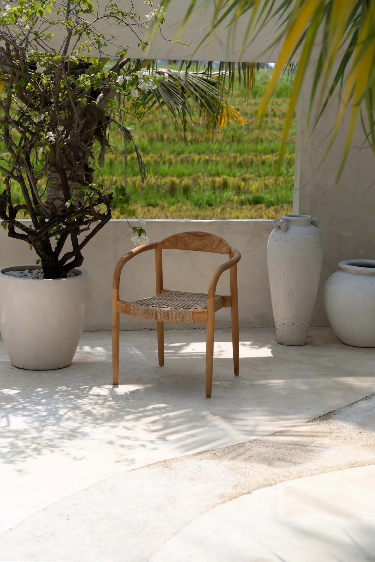The Amaya Dining Chair - Natural - Outdoor - Remood furniture living