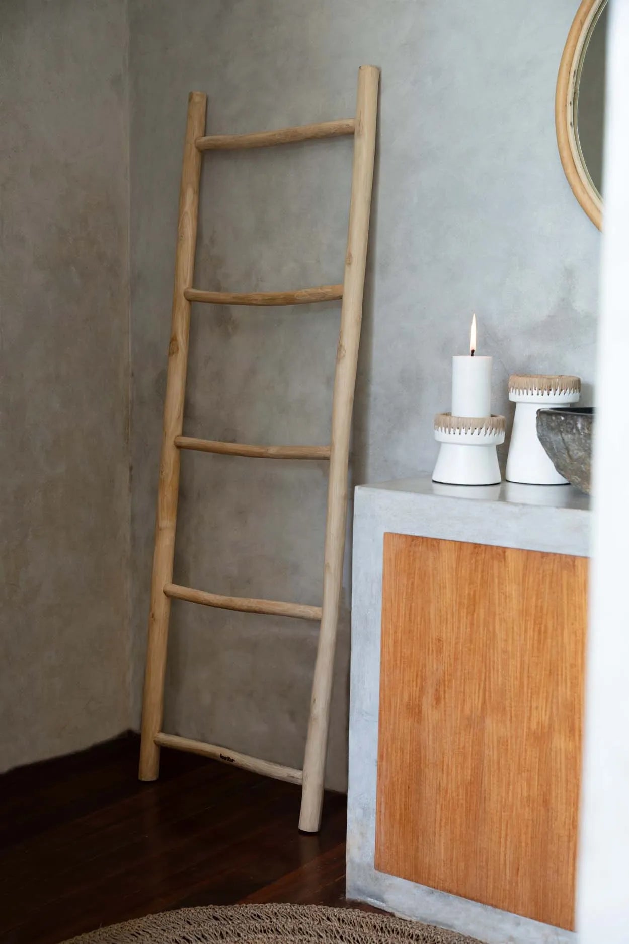 The Tulum Ladder - Natural - 165 - Remood furniture living