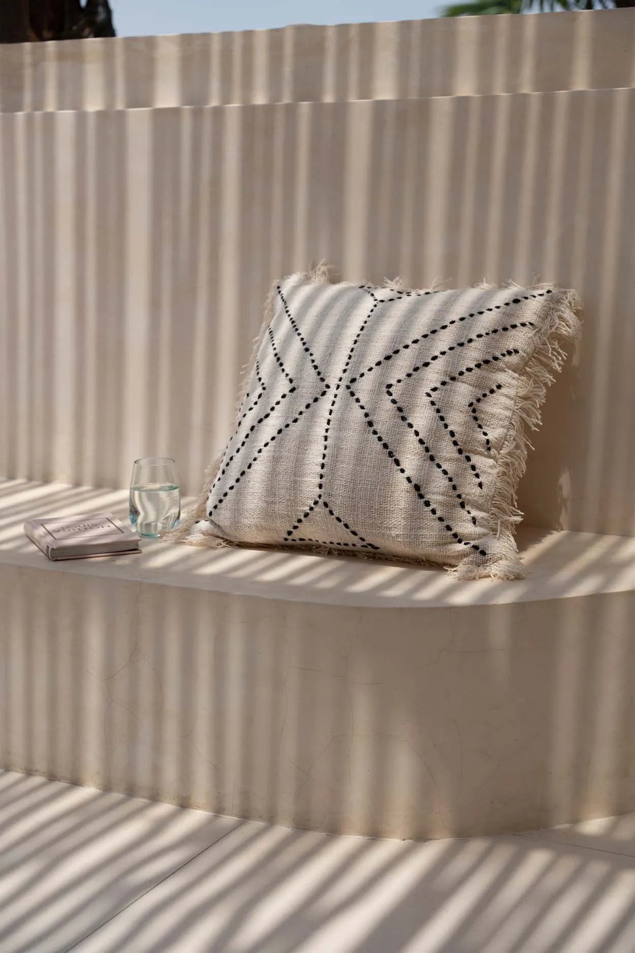 The Tribal Cushion Cover - Natural Black - Remood furniture living