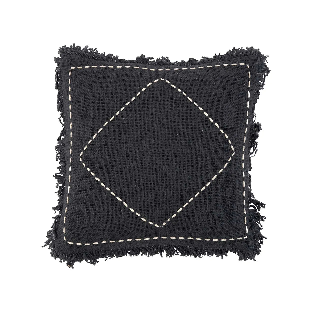 The Kasbah Cushion Cover - Black White - Remood furniture living