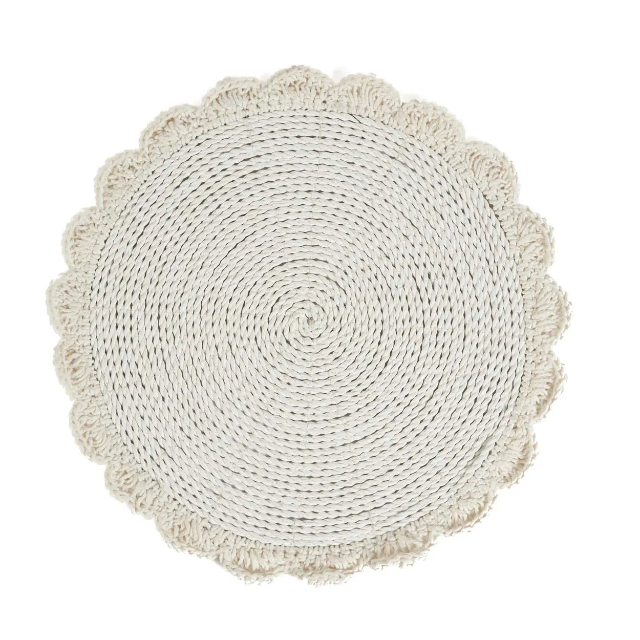 The Macrame Marriage Placemat - Natural - Remood furniture living