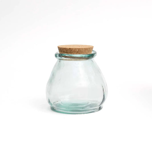 The Belly Glass Pot - Blue - S - Remood furniture living