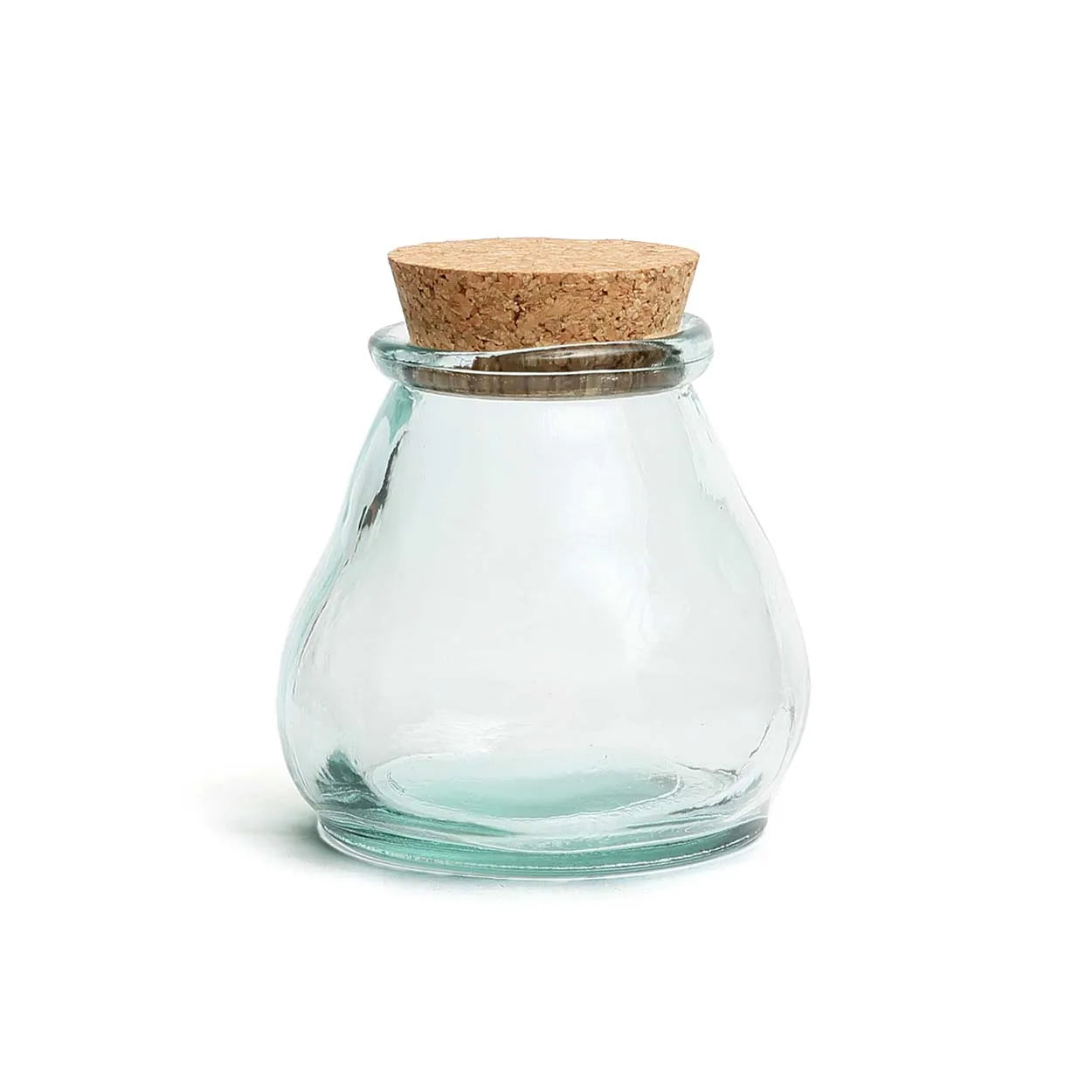 The Belly Glass Pot - Blue - M - Remood furniture living