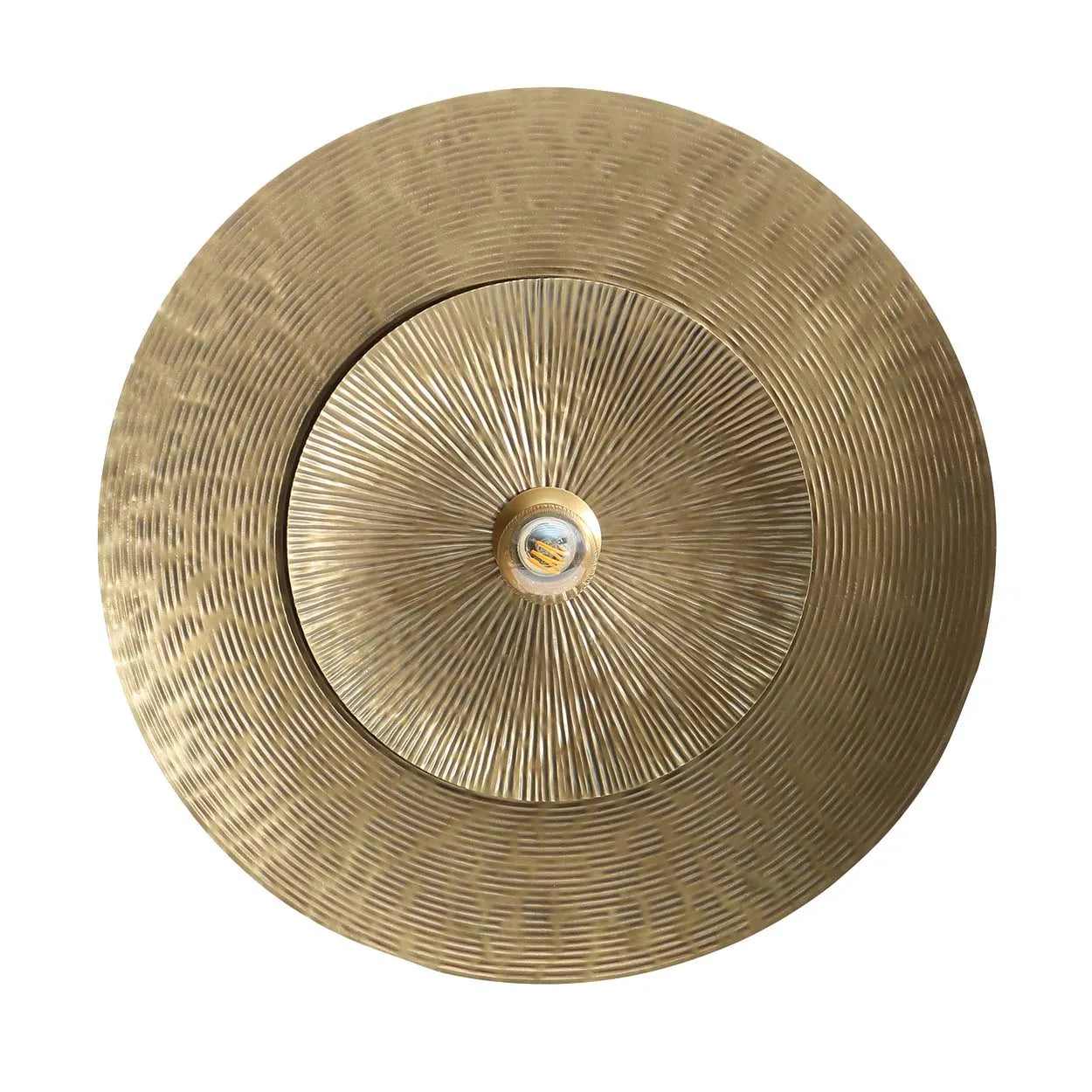 The Double Full Moon Wall Lamp - Brass - M - Remood furniture living