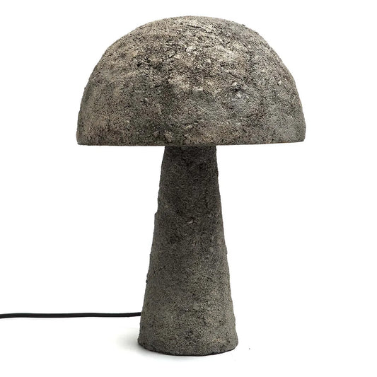 The Concrete Mushroom Table Lamp - Remood furniture living