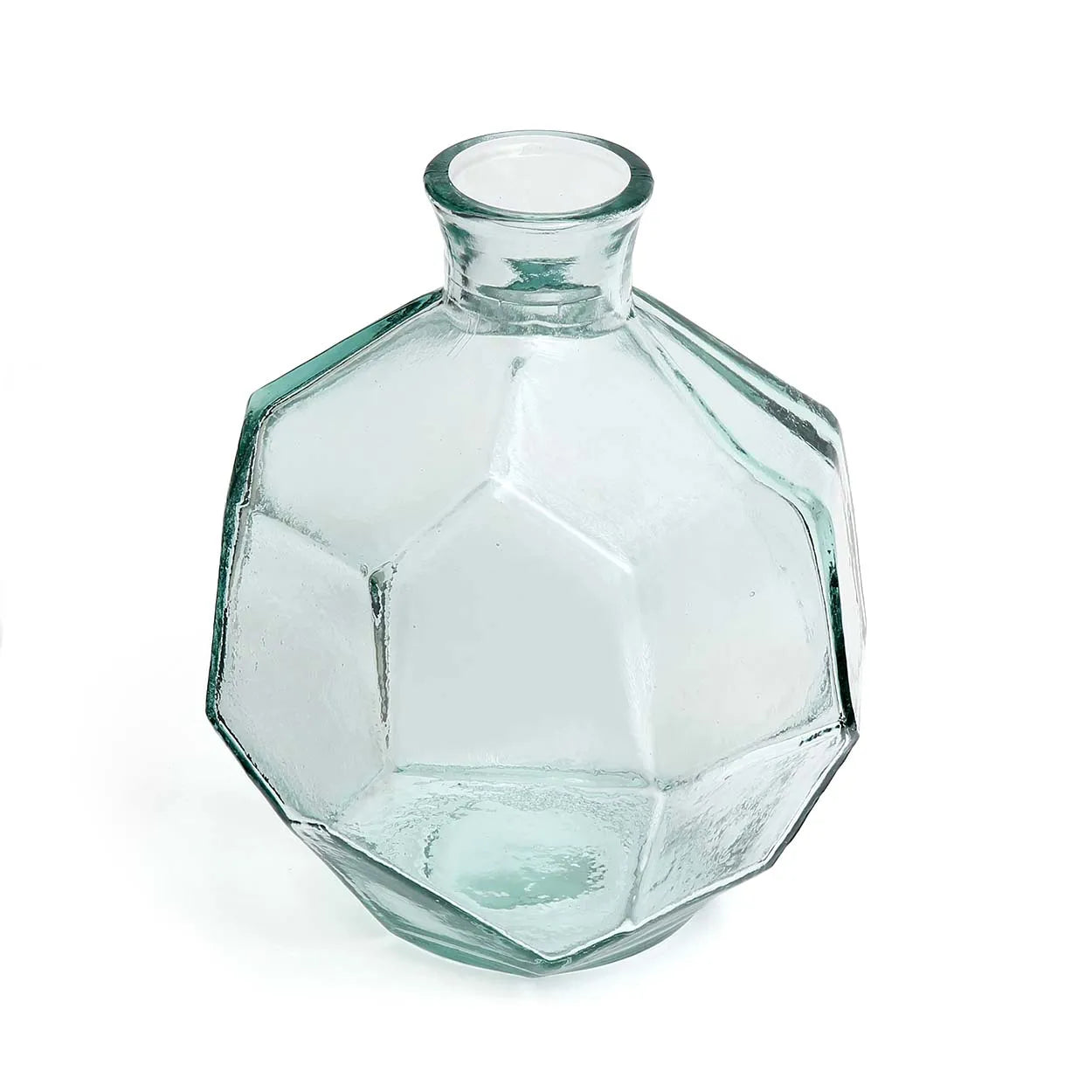 The Round Origami Vase - Blue - Remood furniture living