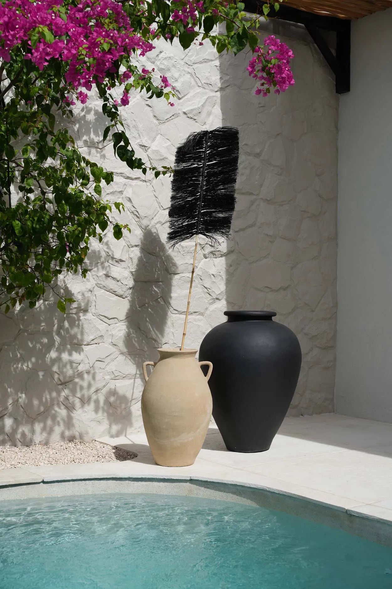 The Raffia Palmeira - Black - Remood furniture living