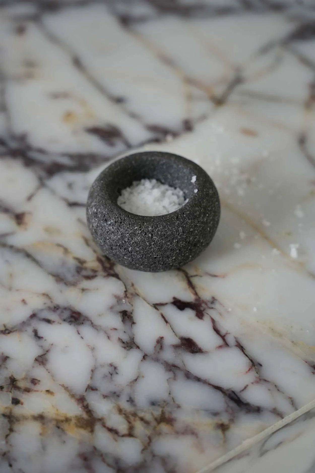 The Lava Stone Bowl - Black - XS - Remood furniture living