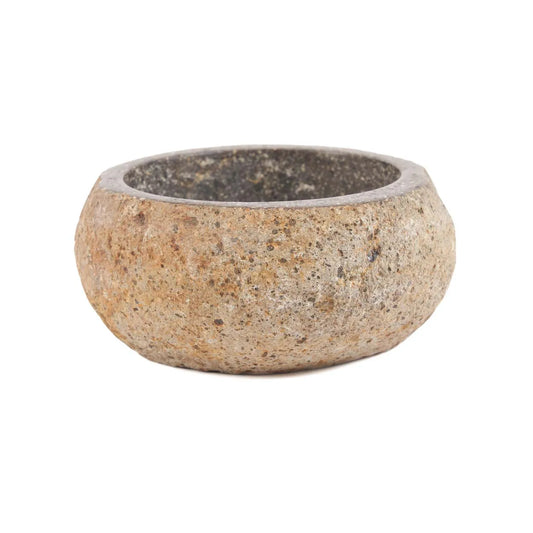 The River Stone Bowl - Black - M - Remood furniture living