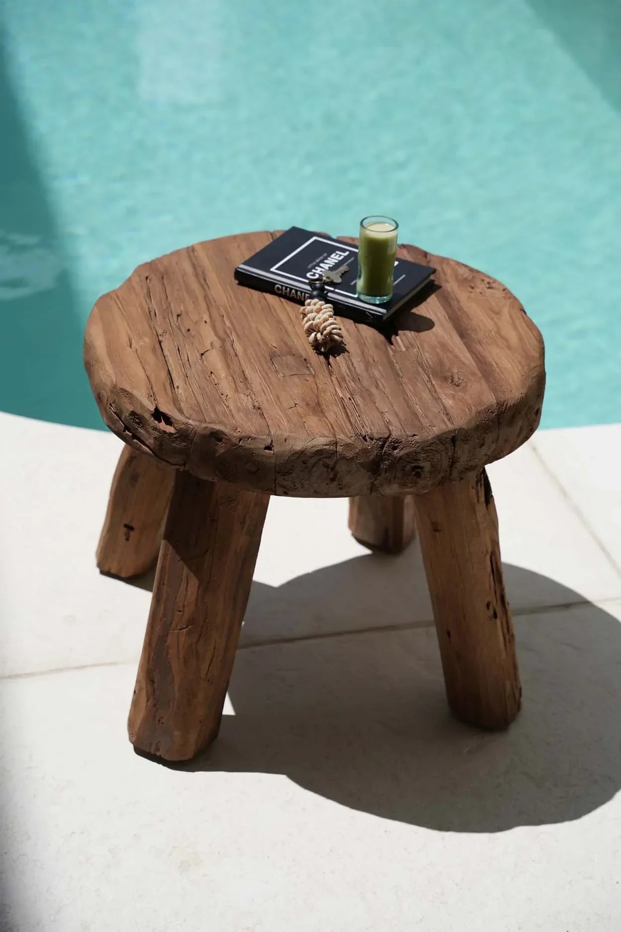 The Marabunta Rustic Side Table - Natural - Remood furniture living