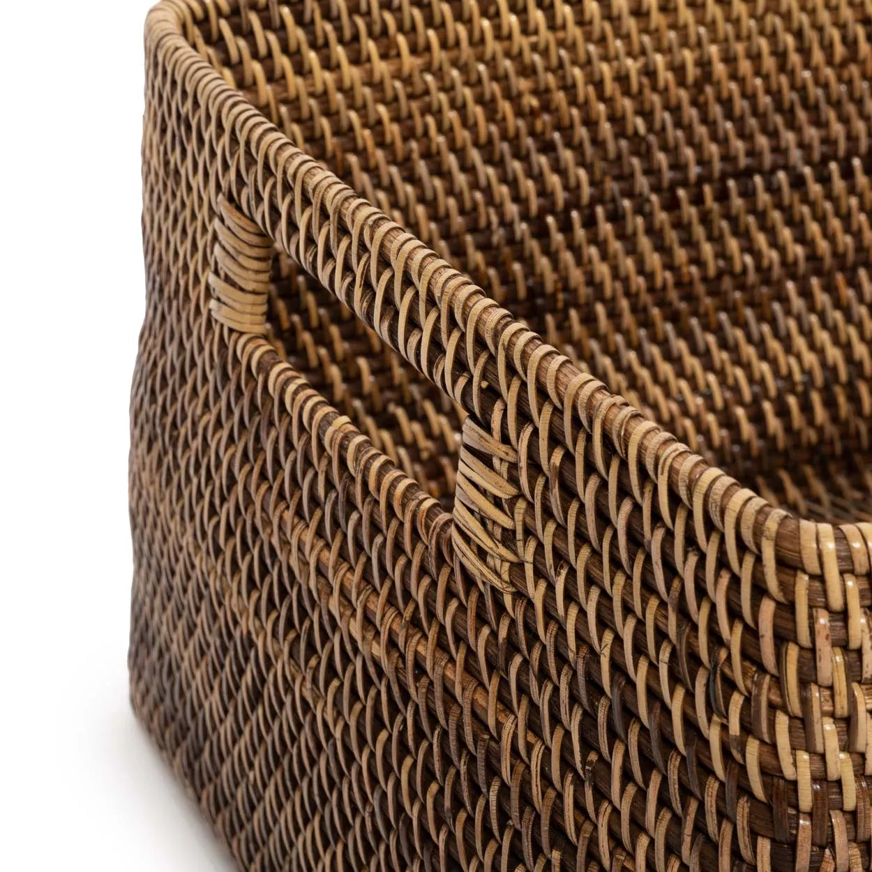 The Colonial Magazine Basket - Natural Brown - S - Remood furniture living