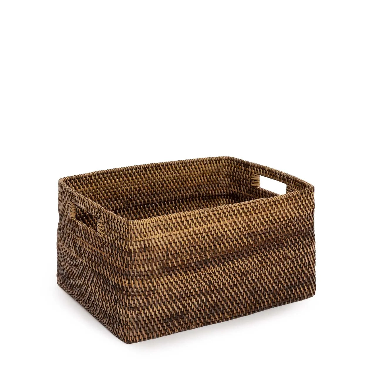 The Colonial Magazine Basket - Natural Brown - L - Remood furniture living