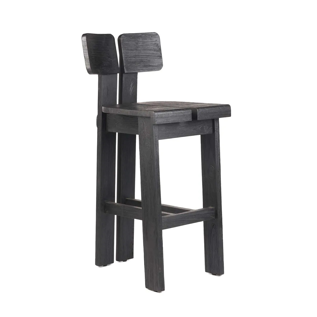The Sama Sama Barstool - Black - Remood furniture living