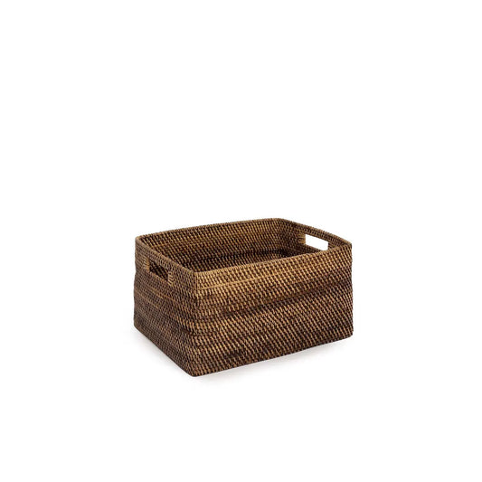 The Colonial Magazine Basket - Natural Brown - S - Remood furniture living