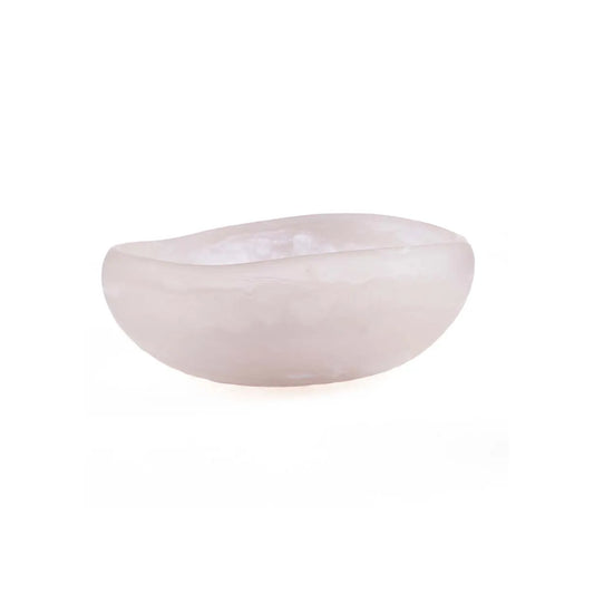 The Resin Organic Bowl - Pink White - S - Remood furniture living