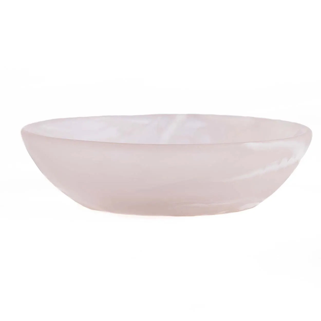 The Resin Organic Bowl - Pink White - M - Remood furniture living